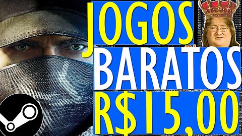 PROMOÇÃO na STEAM!! JOGOS BARATOS POR ATÉ 15 REAIS no PC! PROMOÇÃO de FÉRIAS na STEAM