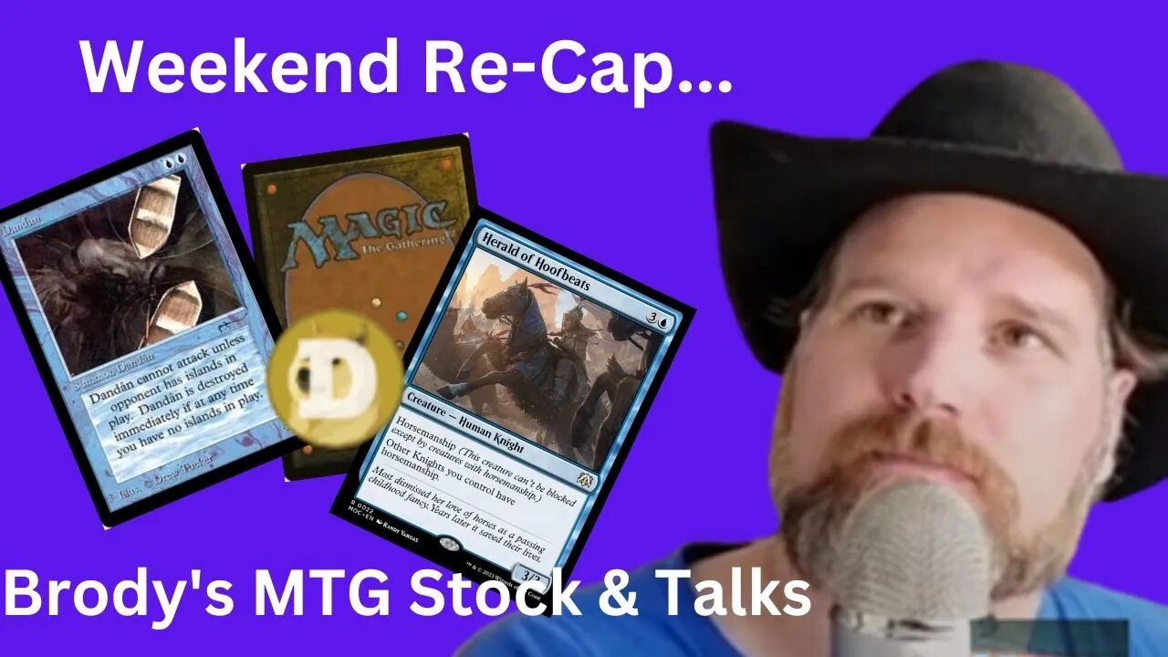 Weekend MTG Re-Cap Stocks & Talks