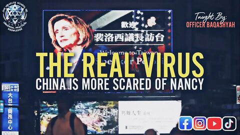 THE REAL VIRUS: #China is MORE Scared of #NancyPelosi Than #Covid19 or #MonkeyPox - #ISUPK