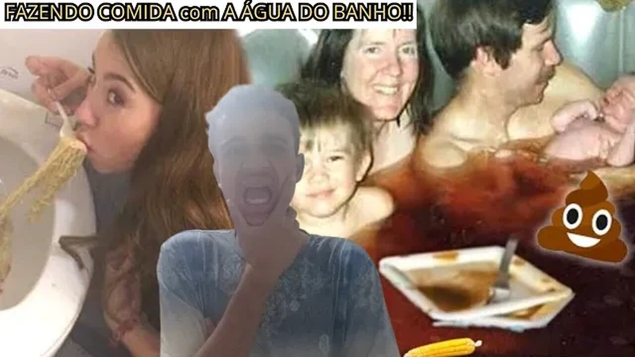 Reagindo Os 5 maiores MUQUIRANAS DO MUNDO - FAZENDO COMIDA com A ÁGUA DO BANHO!!