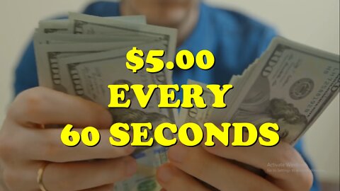 Make Money Online earn $5 every 60 seconds by Typing jobs