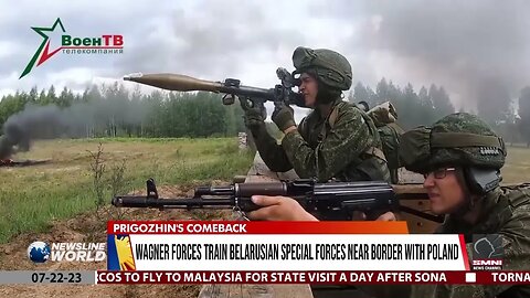 Wagner forces train Belarusian special forces near the border with Poland