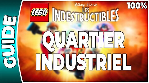LEGO : Les Indestructibles - QUARTIER INDUSTRIEL - 100 % Brique dorées, Course [FR PS3]