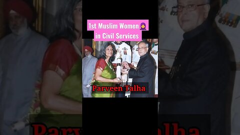 1st Muslim Women in Civil Services ❓ पहली Muslim महिला अफ़सर? ❓#shortsvideo #viral #shorts