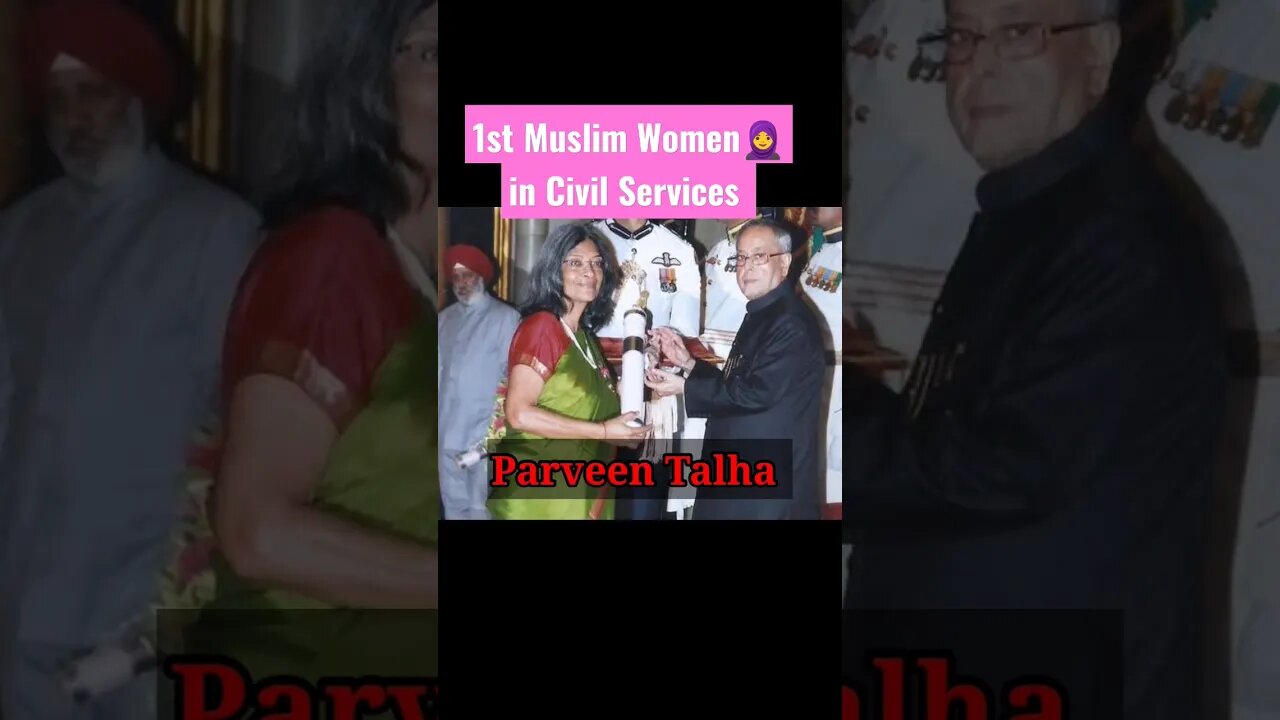 1st Muslim Women in Civil Services ❓ पहली Muslim महिला अफ़सर? ❓#shortsvideo #viral #shorts