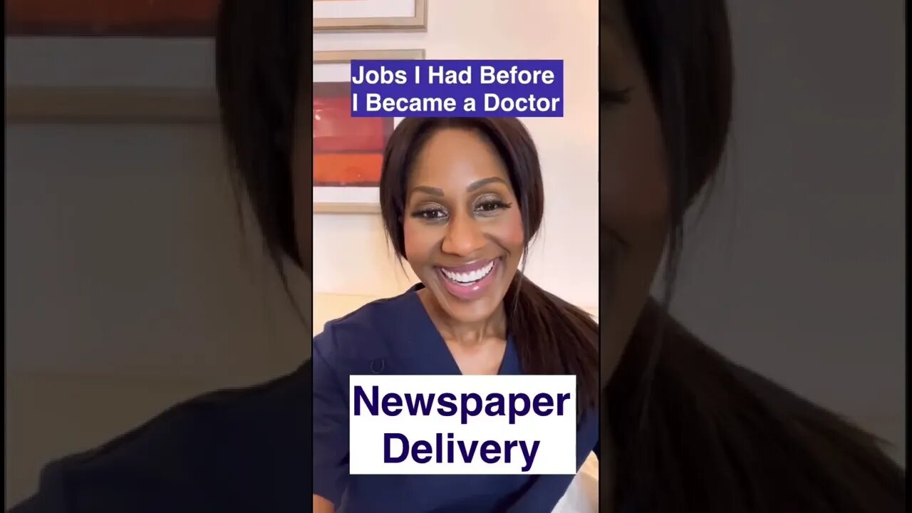 Jobs I Had Before Becoming a Doctor 👩🏾‍⚕️ #shorts