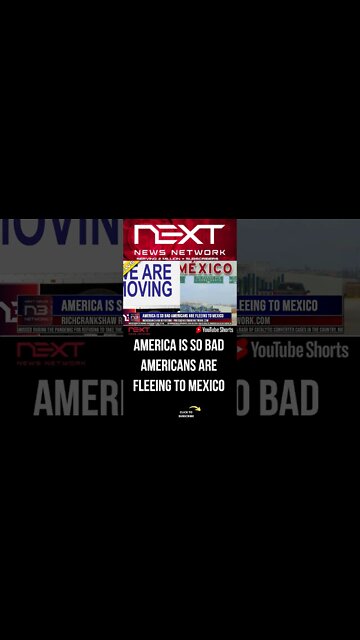 America Is So Bad Americans Are Fleeing to Mexico #shorts