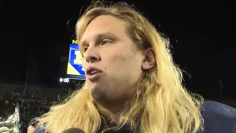 Chase Winovich one-on-one after Michigan win over Penn State