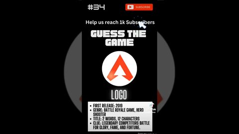 Can you Guess the Game by Logo? pt 34 Gaming Puzzles