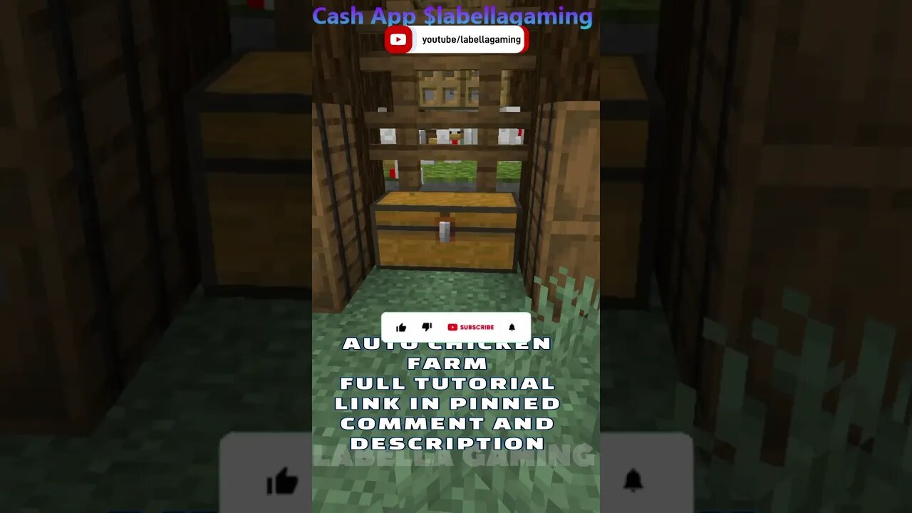 Chicken Coop (Working) | Minecraft