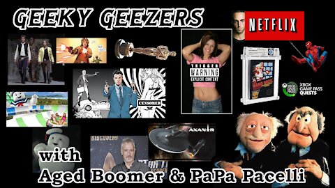 Geeky Geezers - James Bond censored, Luke Skywalker insulted, Axanar Interlude released