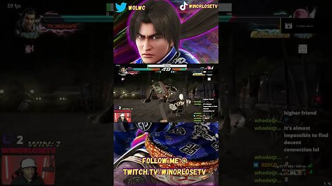 Tekken 7 Lei Wulong Match Highlight #59 #shorts #tekken7