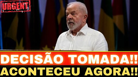 CHOQUE MUNDIAL!! LULA TOMA DECISÃO!! O PIOR ACONTECEU....