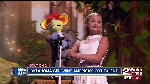 Oklahoma girl winner of 'America's Got Talent'