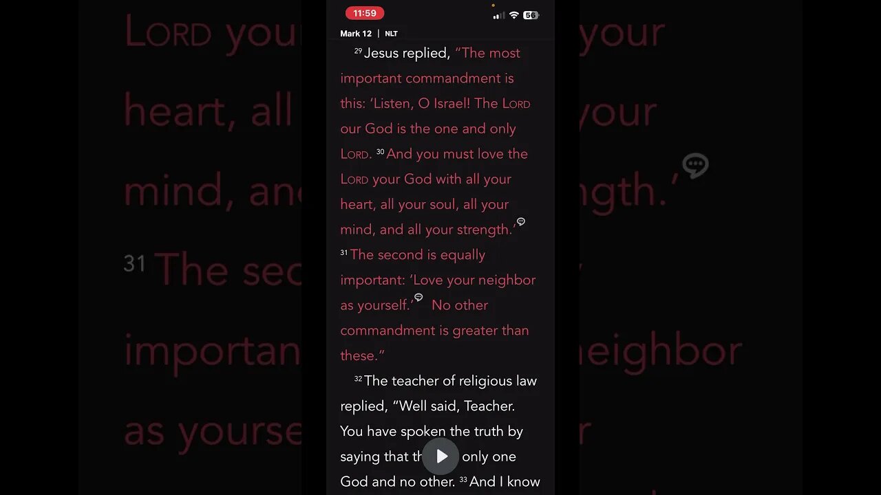 The Most Important Commandment according to the Bible! #jesussaves #bible #jesus #godislove