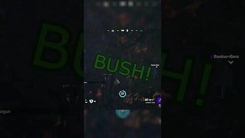 Getting Bushed in Fortnite