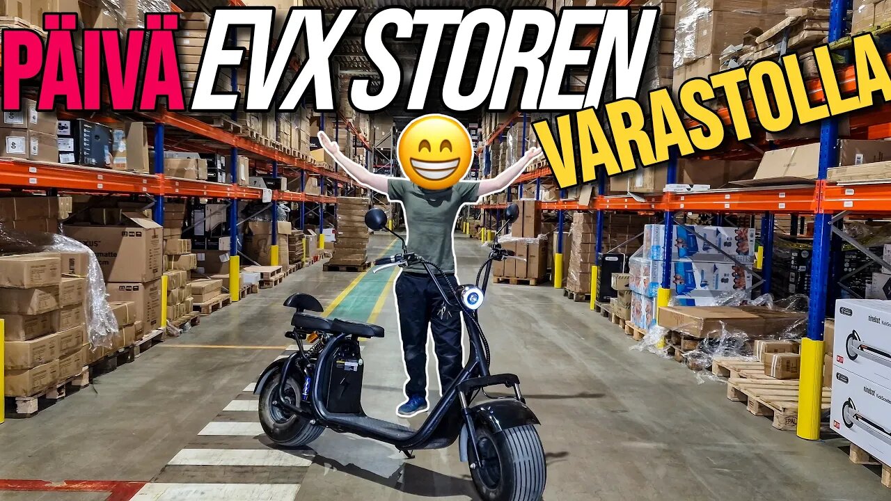 Juhannusaatto varastolla! Minkälainen on työpäivä EVX Storella?