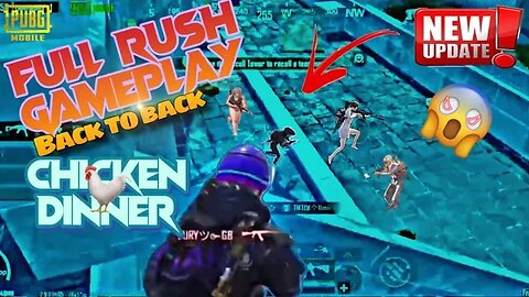 Back to Back Chicken 🍗 Dinner 🥘 Full Rush 🥵 Gameplay | PUBG MOBILE | NOBER PLAYS
