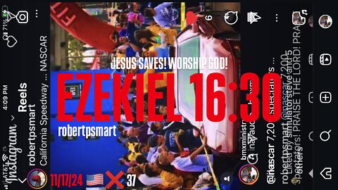 P1/3 11/17/24 EZEKIEL 16:30 BRAZEN