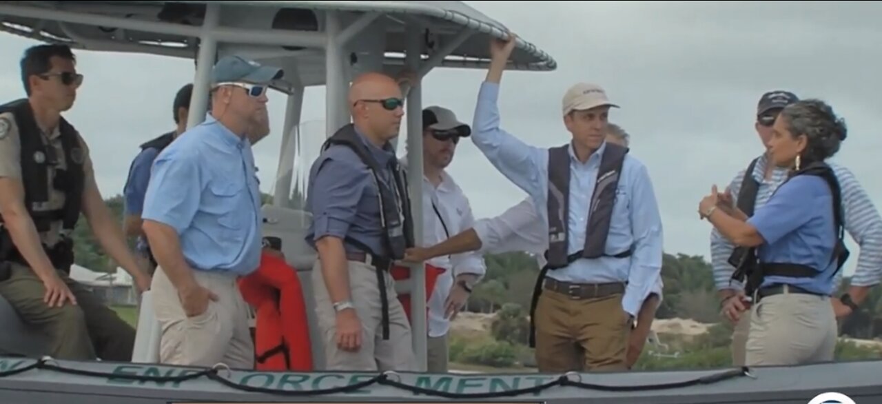 St. Lucie Estuary water quality is night and day