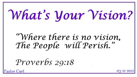 03-21-2021 Full Sermon