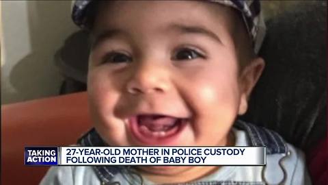 27-year-old mother in custody in baby's death