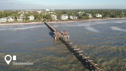 #hurricaneian Naples Pier Devastation