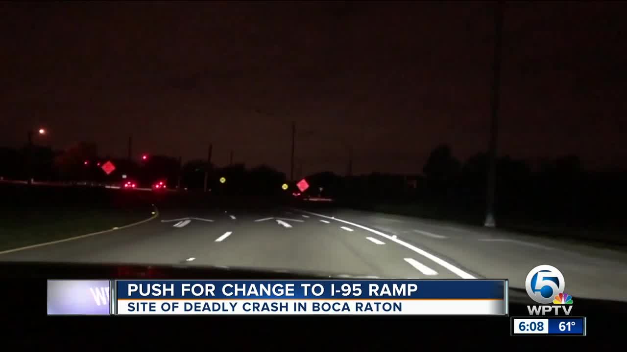 Push for change to deadly I-95 ramp