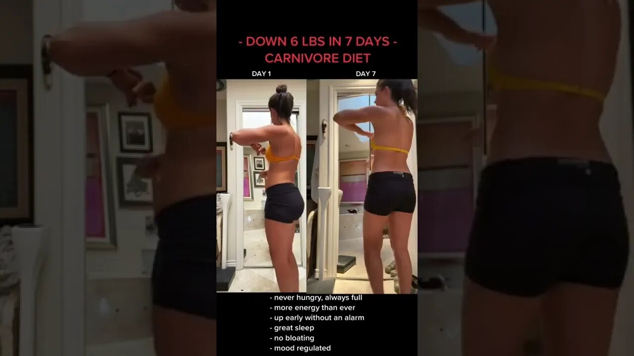 Carnivore diet, down 6lbs in 7 days and have NEVER felt better. Stay tuned, doing this for a month🚀