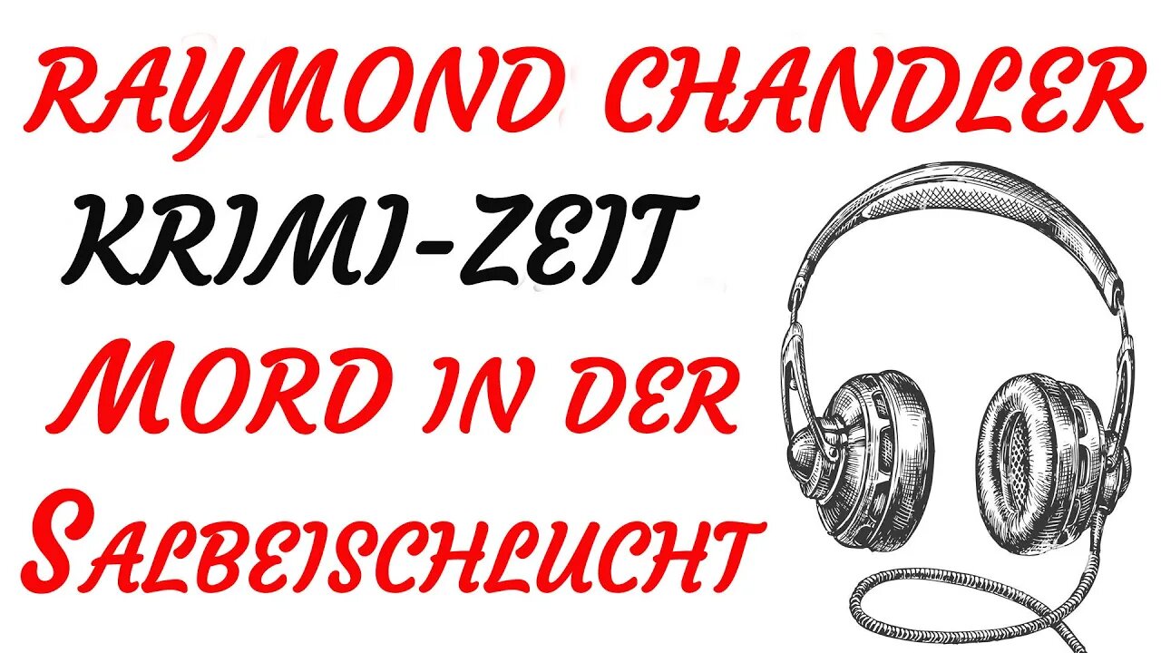 KRIMI Hörspiel - Raymond Chandler - MORD IN DER SALBEISCHLUCHT (1972) - TEASER
