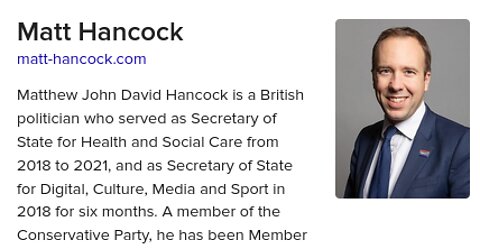 Matt Hancock confronted about Covid lies