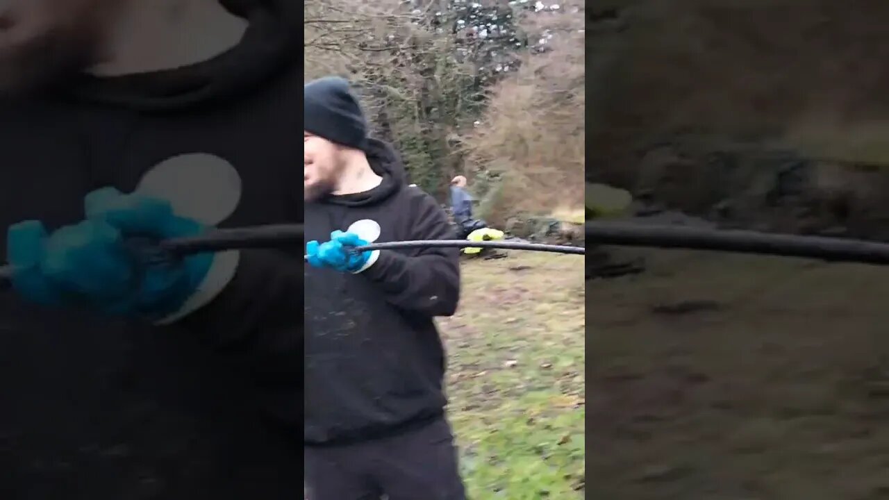 Longest thing We pulled out while Magnet Fishing