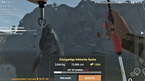 Fishing Planet Folge 484 Einzigartige Äschen fangen für die Monstermission am Selenge