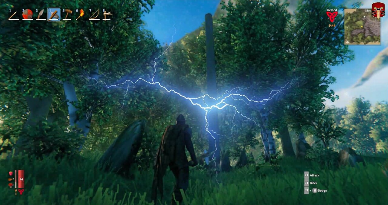 Valheim : The Defiant Tree Refuses To Fall