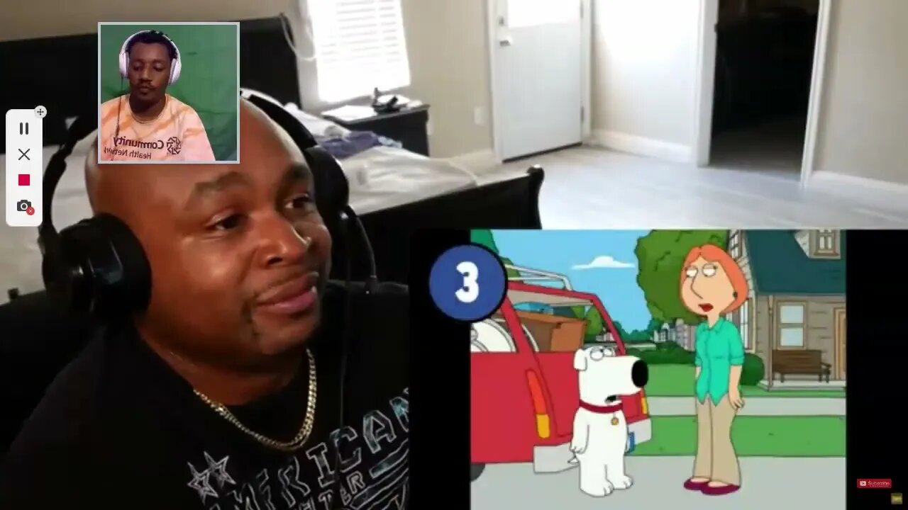 husleteaking Family guy try not to laugh Joe Swanson