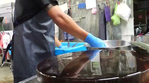 amazing skill! Sophisticated milkfish cutting skills! | taiwan street food-5
