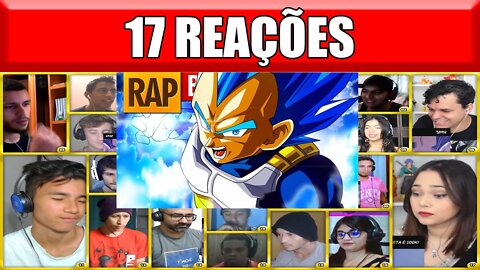 MULT REACT 🔴Rap do Vegeta (DragonballS) VMZ Feat. Tauz