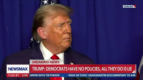 Trump interview with Newsmax