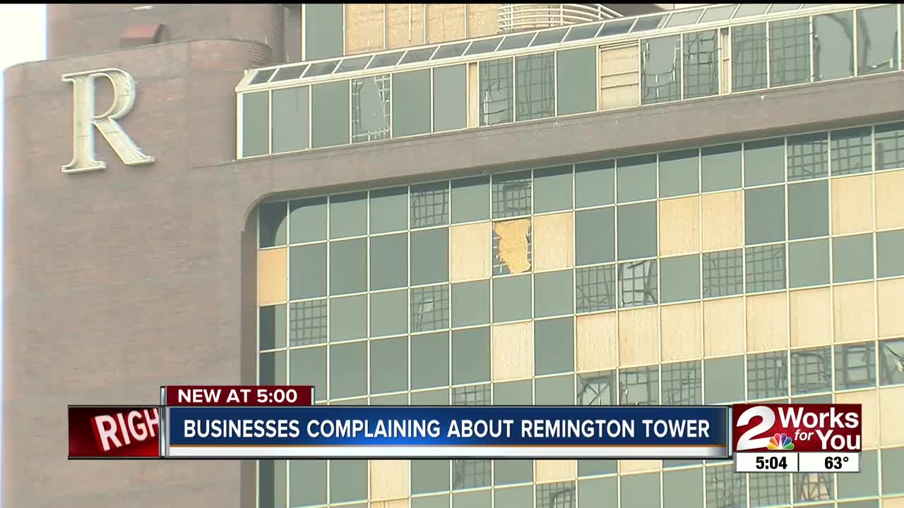 What's next for the tornado-damaged Remington Tower?