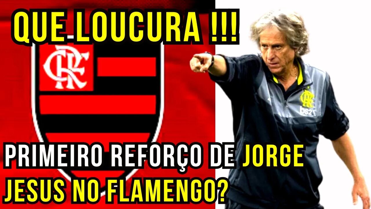 VIU ESSA?! TORCIDA ENLOUQUECE NA WEB! PRIMEIRO REFORÇO DE JORGE JESUS NO FLAMENGO?