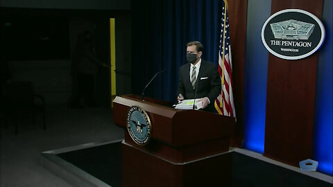 03/29/2021 Pentagon Press Secretary Holds Briefing