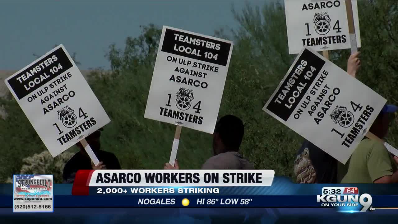 ASARCO Teamsters continue strike into Wednesday