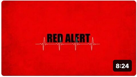 RED ALERT! IMPORTANT MESSAGE FOR ALL OF YOU!