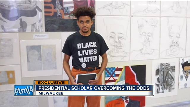 Milwaukee senior named presidential scholar, overcoming the odds