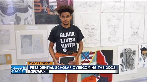 Milwaukee senior named presidential scholar, overcoming the odds