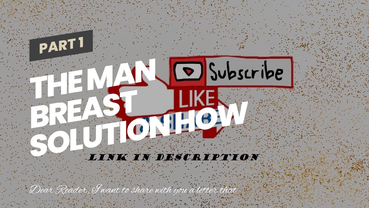 The Man Breast Solution how to get rid of ugly man breasts with the man breast solution