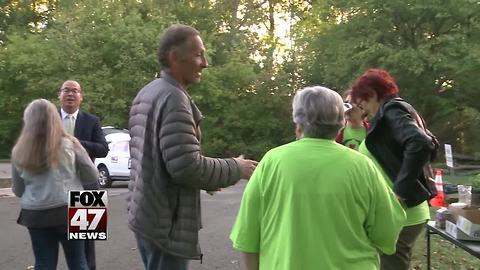 Neighbors hold sit-in to block Ormond Park construction