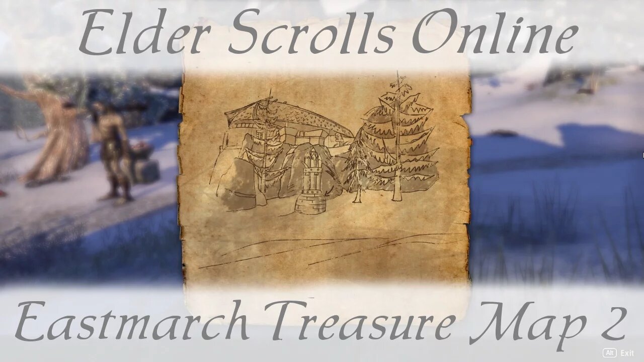 Eastmarch Treasure Map 2 ii [Elder Scrolls Online] ESO