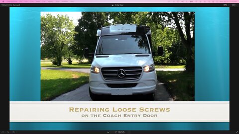 IFE - How to Repair Loose Screws on an (RV) Entry Door