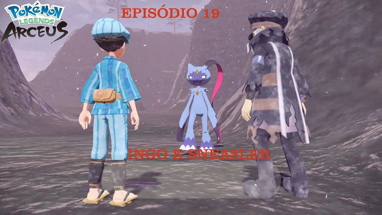 POKEMON LEGENDS ARCEUS EP 19 INGO E SNEASLER